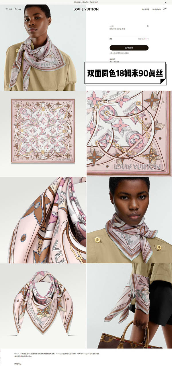 Louis Vuitton Scarf LVC00522